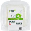 Творог Пластовой 9% Зелёная Линия, 350г