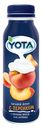 Йогурт питьевой Yota с персиком, 300 г