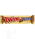 Батончик TWIX Экстра шоколадный с печеньем 82г