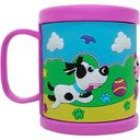 Кружка Be Happy Кошки и собаки пластик с 3D-рисунком, 300мл