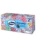 Салфетки бумажные Zewa Everyday косметические 2 слоя 100шт