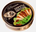 Шпроты За Родину из балтийской кильки в масле 160г