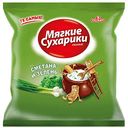 Сухарики ржаные Мягкие сухарики Сметана-зелень, 38г