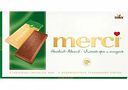 Шоколад молочный Merci с дроблёным лесным орехом и миндалём, 100 г