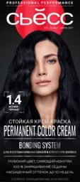 Краска для волос СЬЁСС Color 1–4 Иссиня-черный