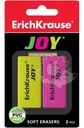 Ластик ErichKrause Joy, 2шт