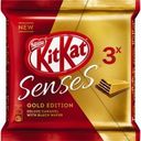 Шоколад KitKat Senses Gold Edition с хрустящей вафлей х3, 210 г