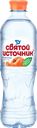 Вода СВЯТОЙ ИСТОЧНИК со вкусом персика, негазированная