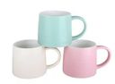 Кружка Коралл микс 4 цвета фарфор 400мл