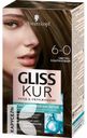 Краска GLISS KUR УХОД&УВЛАЖНЕНИЕ стойкая для волос 1шт в ассортименте