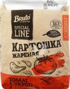 Чипсы картофельные BRUTO Крафт, картошка жареная с томатом и укропом, 120г