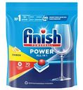 Таблетки для посудомоечных машин Finish Power Лимон, 70 шт.