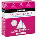 Соль морская пищевая Setra крупная йодированная, 500г