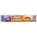 Батончик шоколадный MILKA арахис и воздушный рис, 37г