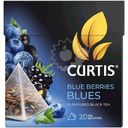 Чай черный Curtis Blue Berries blues чёрная смородина, ежевика, черника и василёк 20х1.8г