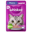 Влажный корм Whiskas форель паштет, 75г