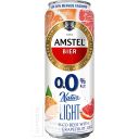 Напиток АМСТЕЛ 0.0 пивной Натур лайт , апельсин и грейпфрукт, безалкогольный 0%?  0.43лН