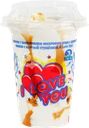 Мороженое ЧЕЛНЫ ХОЛОД I love you ванильное с вареной сгущенкой, с змж, пластиковый стакан