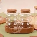 Набор банок на подставке, O`Kitchen, 360 мл, 2 шт.