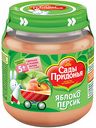 Пюре Сады Придонья Яблоко-персик, с 5 месяцев, 120 г