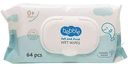 Влажные салфетки Wet Wipes Bebble с экстрактом лаванды 0+, 64 шт.