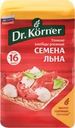 Хлебцы ржаные DR KORNER с семенами льна, 100г