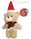 Игрушка Seasons Рождественский Медведь мягкая в ассортименте 1шт.