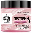 Маска Gliss Kur 4 в 1 питательная для сухих волос 400 мл