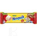 Конфета NESQUIK с нугой со вкусом клубники покрытая белым шоколадом, 26г