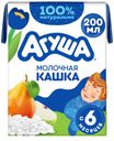 Каша Агуша Засыпай-ка молочная рис/яблоко/груша 2,7% с 6 мес