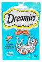 Лакомство Dreamies с лососем для кошек 60 г