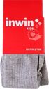 Колготки детские INWIN р. 98–140, с дизайном лапша, цвет серый меланж, Арт. КINWINLAP