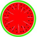 Мяч 23 см Дрим мейкерс арбуз Волшебный остров сетка, 1 шт