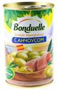 Оливки Bonduelle Мансанилья с анчоусом 300 г