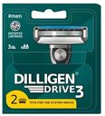 Кассеты сменные DILLIGEN Drive 3, 4 шт