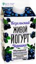 Йогурт Козельский черника обезжиренный, 450 г