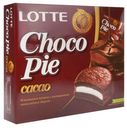 Печенье Choco Pie Cacao Lotte 12штХ28гр