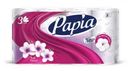 Туалетная бумага Papia Балийский цветок 3 слоя 8 рулонов