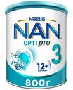 Сухое детское молочко NAN 3 OptiPro с 12 месяцев, 800г