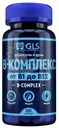 Бад Gls Pharmaceuticals B-комплекс 430мг, 60шт