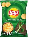 Чипсы картофельные Lay's молодой зеленый лук 140 г