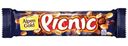 Батончик Alpen Gold picnic с арахисом и изюмом начинкой из мягкой карамели вафель и воздушного риса 38г