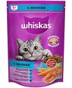 Сухой корм для кошек от 1 года Whiskas Подушечки с лососем, 350 г