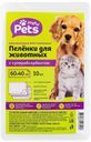 Пеленки Joyful Pets для домашних животных с суперабсорбентом 60х40см 10шт