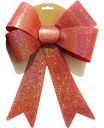 Ёлочное украшение Бант красный, 23см