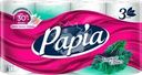 Бумага туалетная PAPIA Tropical exotics 3-слоя