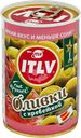 Оливки с креветками ITLV зеленые, 300г