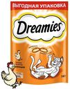 Лакомство Dreamies для взрослых кошек с курицей 140 г