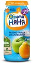 Пюре из яблок и груш со сливками, Фрутоняня, 250 г