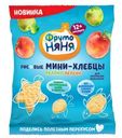 Мини-хлебцы ФрутоНяня рисовые Яблоко-Персик и пребиотиком 12мес+ 30г
